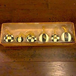 Mackenzie Childs Beware Pumpkin Set Barn Sale